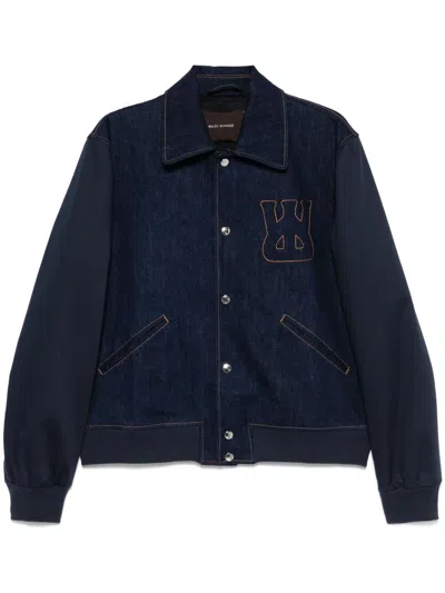 WALES BONNER ECHO VARSITY JACKET