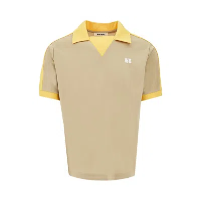 WALES BONNER TECHNICAL JERSEY HOME POLO SHIRT