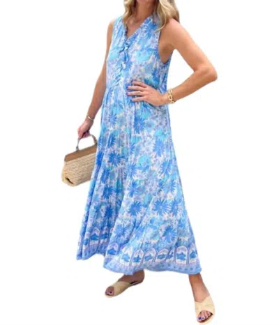 WALKER & WADE KAIA DRESS IN BLUE LILAC