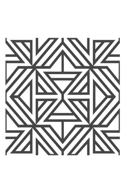 WALLPOPS WALLPOPS BLACK LINEAR PEEL & STICK WALLPAPER