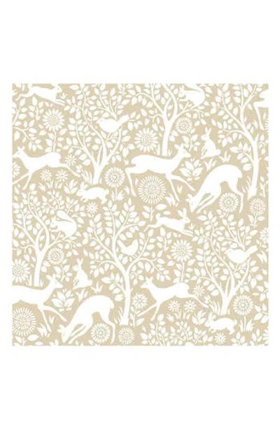 WALLPOPS WALLPOPS MERRIMENT CREAM PEEL & STICK WALLPAPER