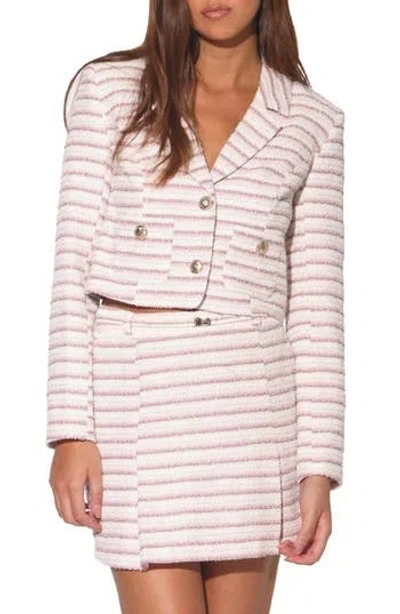 WALTER BAKER WALTER BAKER DIXON TWEED BLAZER JACKET