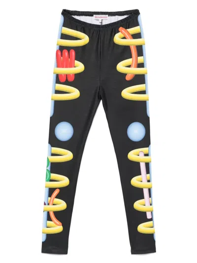 WALTER VAN BEIRENDONCK VOID CLOWN BIKE LEGGINGS