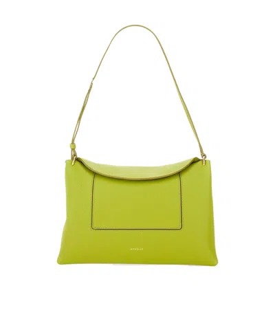 WANDLER WANDLER LOGO PRINTED SHOULDER BAG