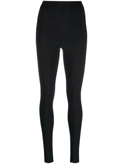 WARDROBE.NYC WARDROBE. NYC WOMEN BLACK BLACK HIGH WAIST ZIPPED LEGGINGS, L LUXURY ACTIVEWEAR FOR WOMEN DARVEYS