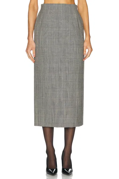WARDROBE.NYC CONTOUR MIDI SKIRT