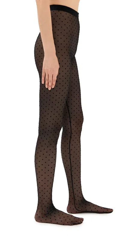 WARDROBE.NYC WARDROBE. NYC POLKA DOT TIGHT BLACK