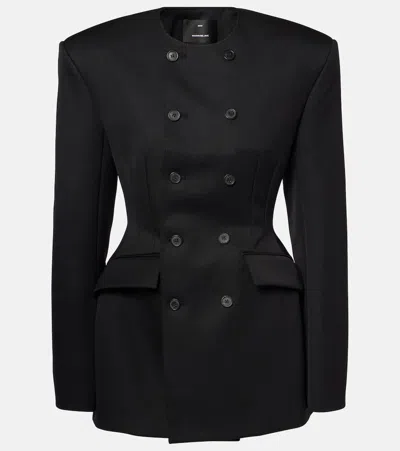 WARDROBE.NYC WARDROBE. NYC TWILL BLAZER DRESS
