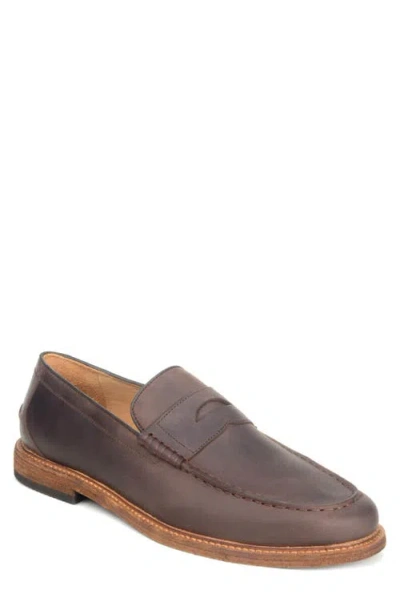 WARFIELD & GRAND WARFIELD & GRAND DILLINGER MOC TOE PENNY LOAFER