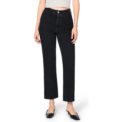WARP & WEFT WARP+WEFT ASE HIGH WAIST STRAIGHT LEG JEANS