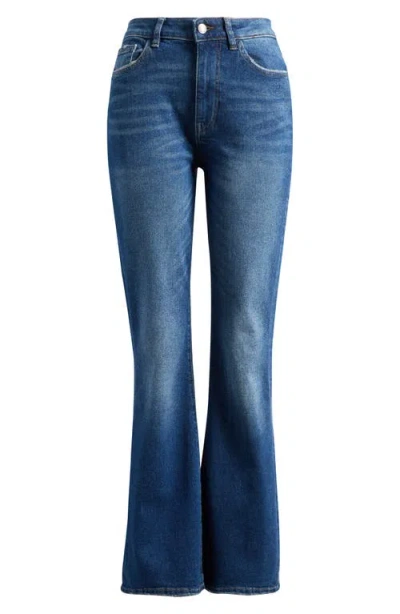 WARP & WEFT WARP+WEFT NAO HIGH WAIST BOOTCUT JEANS