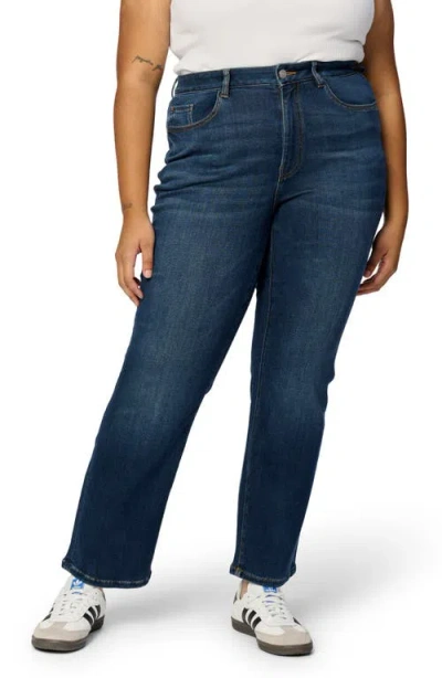 WARP & WEFT WARP+WEFT ASE HIGH WAIST STRAIGHT LEG STRETCH JEANS
