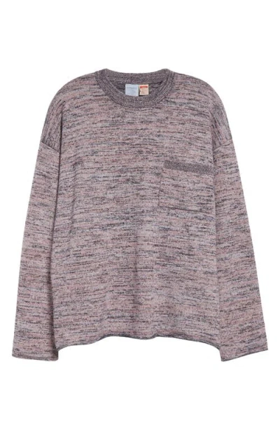 WASTE YARN PROJECT WASTE YARN PROJECT ALICE POCKET CREWNECK SWEATER