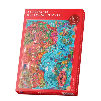 WATER & WINES WATER & WINES AUSTRALIA WINE MAP JIGSAW PUZZLE 1000 PIECES | SALE FOR REWARDS MEMBERS