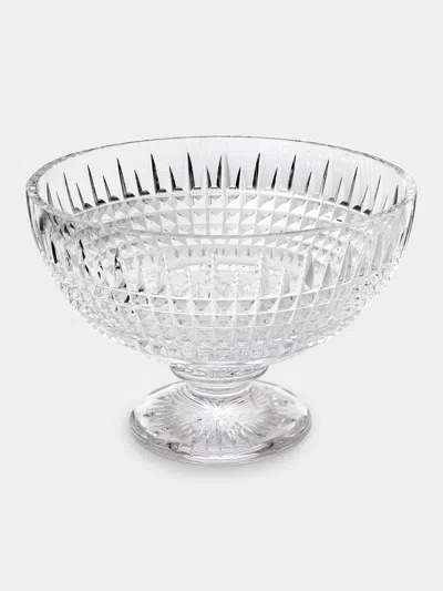WATERFORD CUT CRYSTAL FOOTED CENTERPIECE