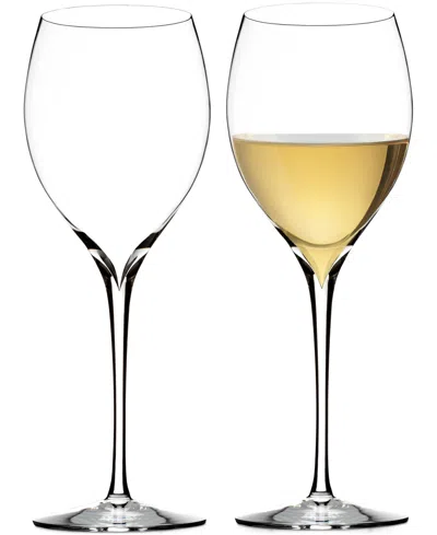 WATERFORD ELEGANCE CHARDONNAY 12.5 OZ, SET OF 2