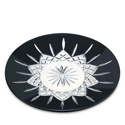 WATERFORD LISMORE BLACK 12 DECORATIVE PLATE