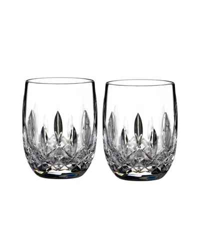 WATERFORD LISMORE CONNOISSEUR ROUNDED TUMBLER 6OZ, SET OF 2