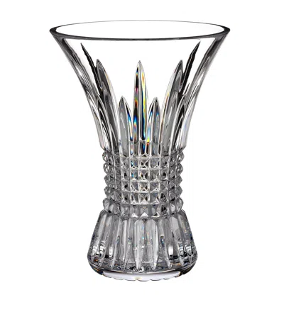 WATERFORD LISMORE DIAMOND FLARED VASE