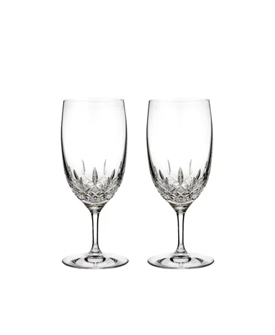 WATERFORD LISMORE ESSENCE ICED BEVERAGE 18OZ, SET OF 2