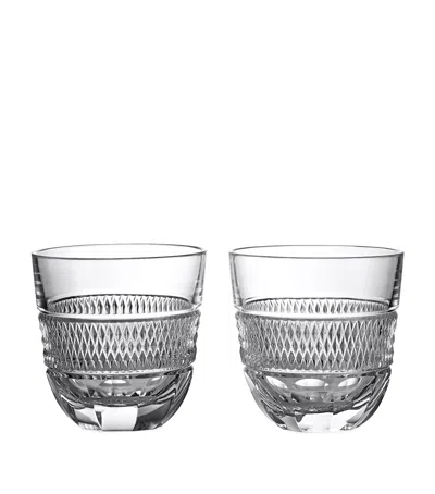 WATERFORD SET OF 2 CRYSTAL COPPER COAST TUMBLERS