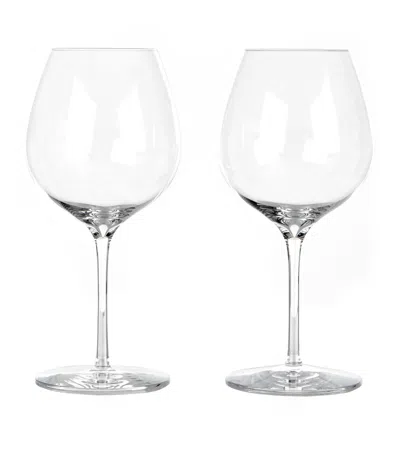 WATERFORD SET OF 2 ELEGANCE MERLOT WINE GLASSES