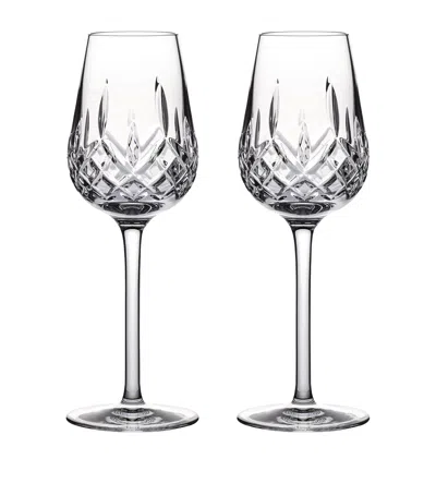 WATERFORD SET OF 2 LISMORE COGNAC GLASSES