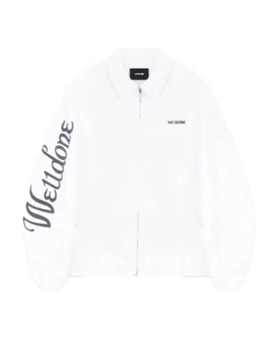 WE11 DONE LOGO CASUAL JACKET