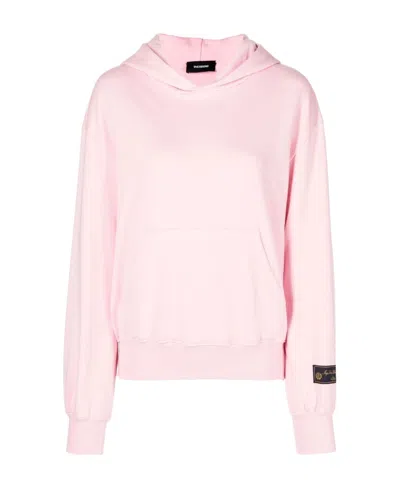 WE11 DONE WE11DONE LOGO PATCH HOODIE