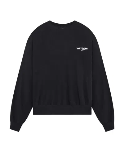 WE11 DONE ROUND NECK HOODIE