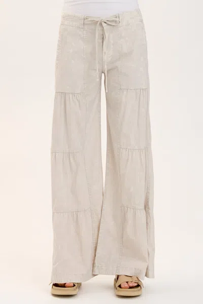 WEARABLES TERRACED WIDE LEG PANT