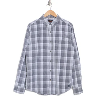 WEATHERPROOF WEATHERPROOF® PLAID CORDUROY BUTTON-UP SHIRT