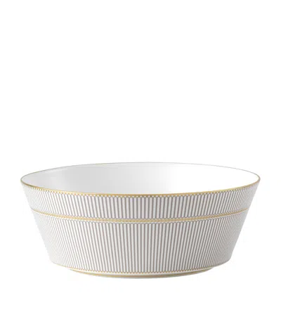 WEDGWOOD ANTHEMION GREY SALAD BOWL