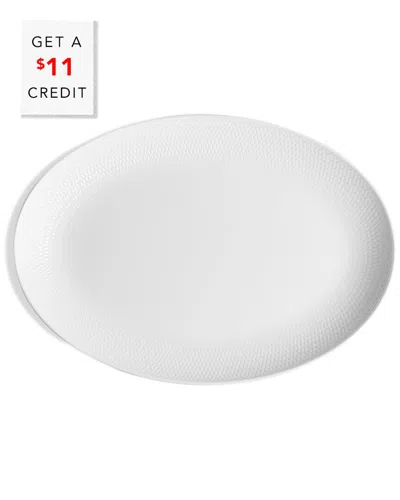 WEDGWOOD WEDGWOOD GIO OVAL PLATTER