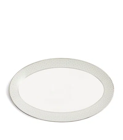 WEDGWOOD GIO PLATINUM OVAL BOWL