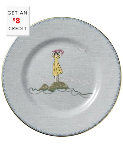 WEDGWOOD KIT KEMP FOR WEDGWOOD SAILOR'S FAREWELL BREAD AND BUTTER PLATE