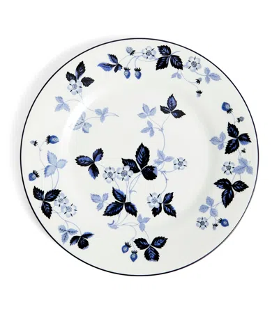 WEDGWOOD WILD STRAWBERRY INKY BLUE PLATE