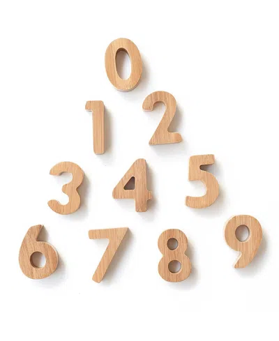 WEE GALLERY BAMBOO NUMBERS - AGES 2+