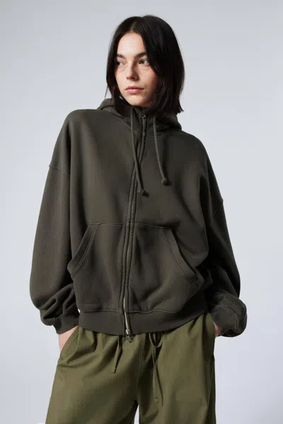WEEKDAY LOOSE HEAVYWEIGHT ZIP HOODIE
