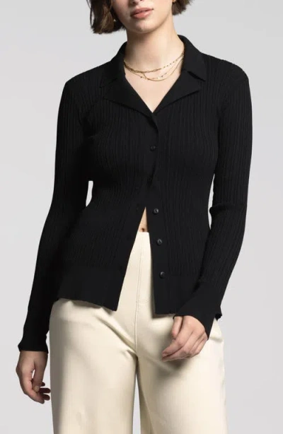 WEEKEND LOS ANGELES WEEKEND LOS ANGELES ALLISON RIB BUTTON-UP TOP