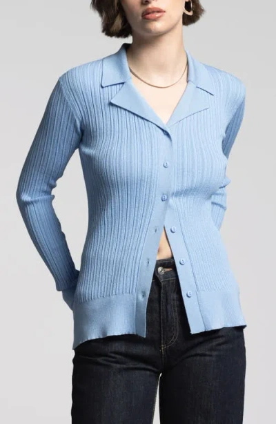 WEEKEND LOS ANGELES WEEKEND LOS ANGELES ALLISON RIB BUTTON-UP TOP