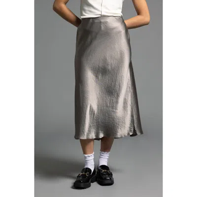 WEEKEND LOS ANGELES WEEKEND LOS ANGELES EMORY CRINKLED SATIN MIDI SKIRT