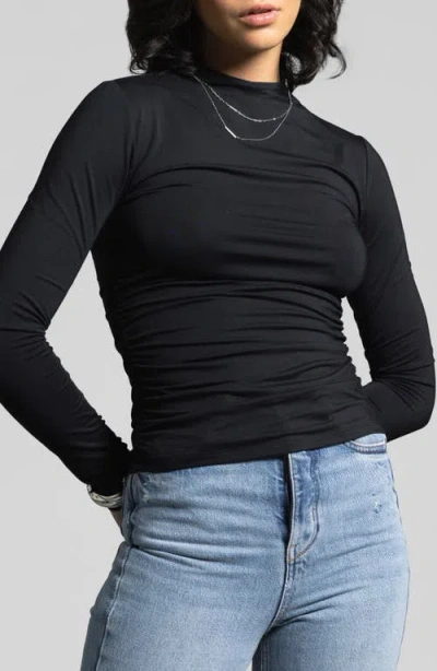 WEEKEND LOS ANGELES WEEKEND LOS ANGELES ROSE RUCHED TOP