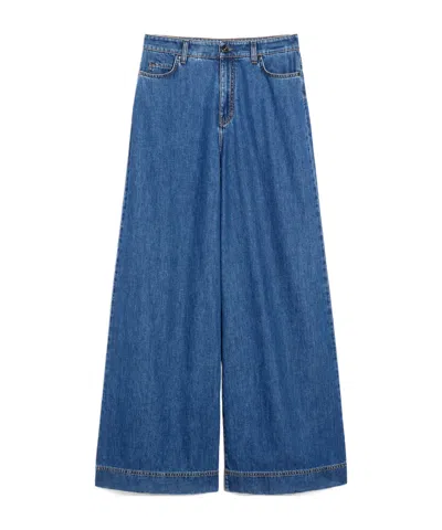 WEEKEND MAX MARA WEEKEND MAX MARA VEGA WIDE LEG JEANS