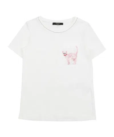 WEEKEND MAX MARA ITEM O-NECK SHORT-SLEEVED T-SHIRT