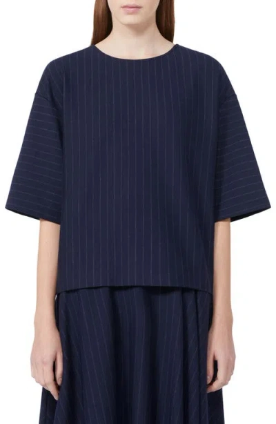 WEEKEND MAX MARA MM BY MAX MARA KARA STRIPE KNIT TOP