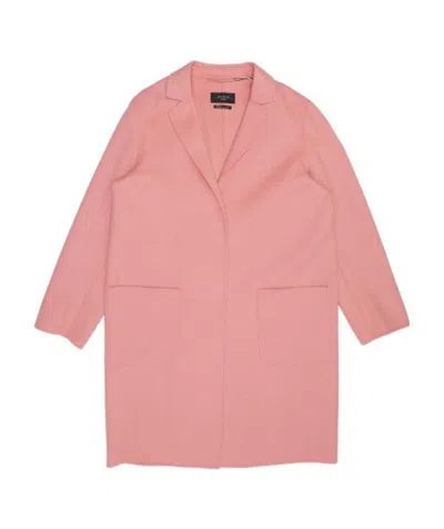 WEEKEND MAX MARA LOGO MEDIUM LENGTH COAT