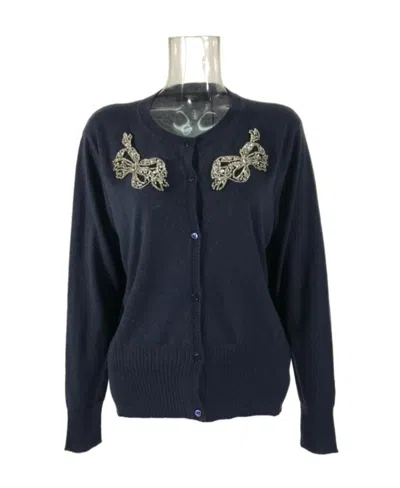 WEEKEND MAX MARA LONG-SLEEVED KNITTED CARDIGAN