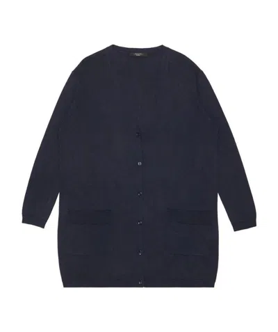 WEEKEND MAX MARA LONG-SLEEVED KNITTED CARDIGAN