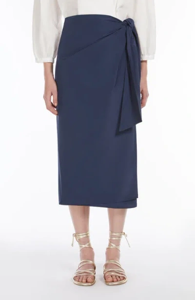 WEEKEND MAX MARA WEEKEND MAX MARA NARSETE FAUX WRAP SKIRT